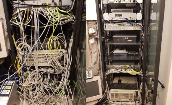 PC Project Before and After